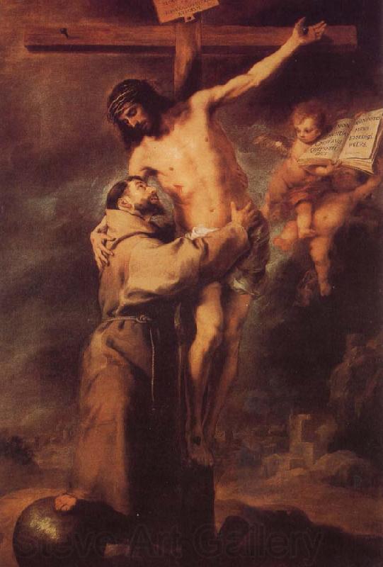Bartolome Esteban Murillo Jesus on the Cross Spain oil painting art